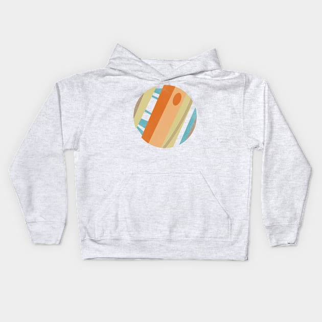 Cross Sections of a Solar System Kids Hoodie by BeanePod